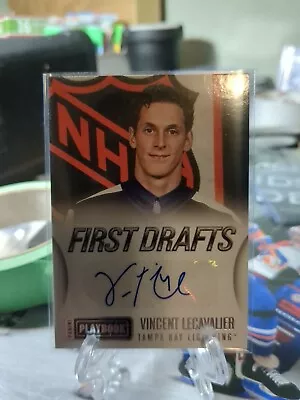 2013-14 Panini Playbook First Drafts Vincent Lecavalier Auto Autograph Tampa Bay • $14.57