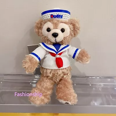 Authentic With Tag Shanghai Disney Duffy Bear Sailor Plush Charm Keychain • $22.99