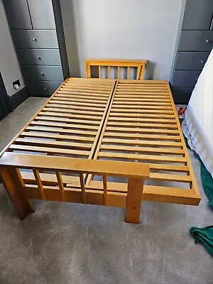 Japanese Hardwood Futon Sofa-bed Frame • £1