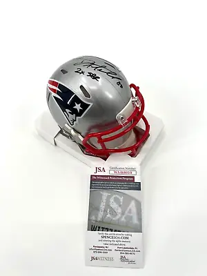 Danny Amendola New England Patriots Signed Speed Mini Helmet Jsa Witness Coa • $99.99