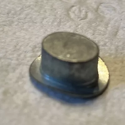 Miniature Top Hat Monopoly Vintage Pewter 5$ 1/2” Tall Excellent Condition • $5