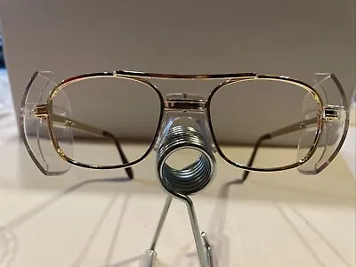 Vtg 70s-80s Aden Safety Frames 50-20-5 1/2  Rect Aviator • $29.95