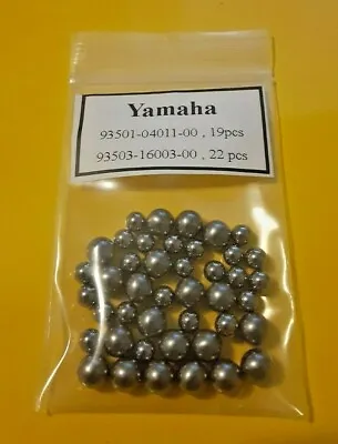 Yamaha Triple Tree Clamp Steering Stem - 22 Small & 19 Big Ball Bearings • $12.75