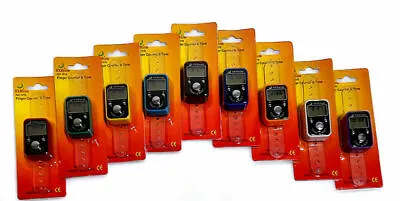Digital Digit LCD Electronic Hand Finger Tally Counter For Golf School & Spot • £1.46