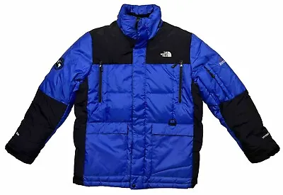 The North Face 800 Summit Series Vostok Full Zip Blue Parka Jacket Size L Down • $199.95
