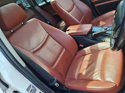 £280 • Buy BMW Dakota Red-Brown Leather Se Seats Door Cards 3 Series E91 *Speaker Upgrade*