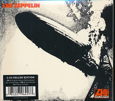 Led Zeppelin 2-disc CD Deluxe Edition NEW Cardboard Slipcase • $28