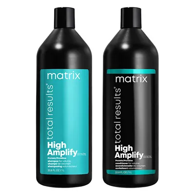 Matrix Total Results High Amplify Shampoo 1000ml & Conditioner 1000ml Duo • £37.42