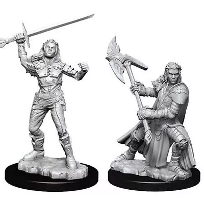 D & D: Nolzur's Marvelous Unpainted Miniatures: Female Half-Orc Fighter • £8.86