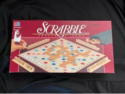 Vintage Scrabble Crossword Game 1982 • $19.99