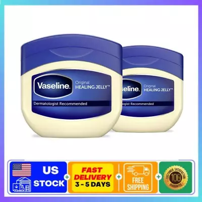 Vaseline 100% Pure Petroleum Jelly Original Skin Protectant 13 Oz (2 Count) • $13.99