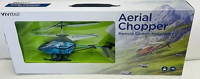 VIVITAR AERIAL CHOPPER REMOTE CONTROL HELICOPTER  New Sealed Box • $39.95
