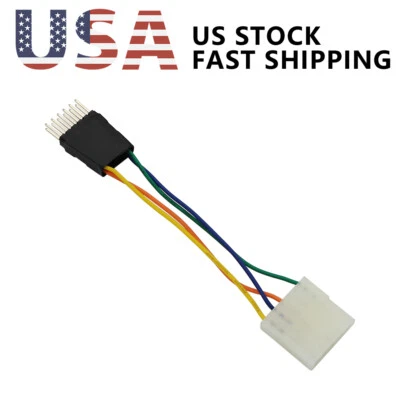 $11 • Buy Wiring Adapter For BMW E30 E28 E24 Euro Analog Clock Original With 6 Button OBC