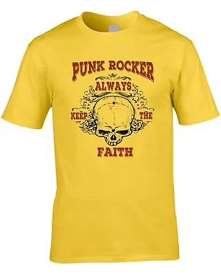 £10.95 • Buy Punk Rock T-Shirt T-Shirt Punk 70's 80's Psychobilly Music Skulls Head