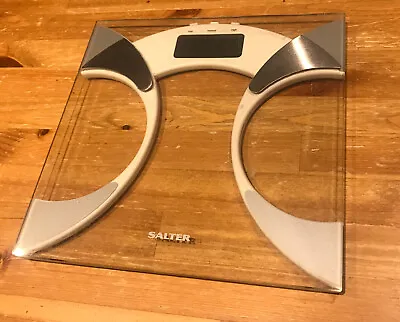 £4.99 • Buy Salter Electronic Digital Glass Weighing Body Weight Bathroom Scales, Clear