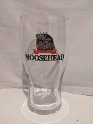 Canada Moosehead Brewery Lager Beer Glass Pint 04L • $9.56