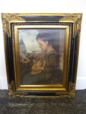 £70 • Buy Baroque/Rococo Style Custom Made Glazed Picture Frame With  Art Print