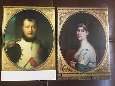 2 Postcards Napoleon  & Josephine.  Apsley House V&a Wellington Museum • £3.99