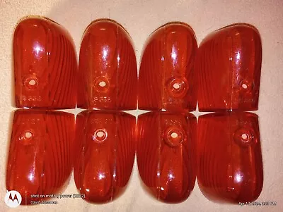 (2) KD LS336 Red Cab Lenses Classic Truck Pickup Light Lenses LS 336 Vintage • $49.99