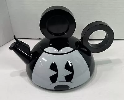 Copco Disney Mickey Mouse 2¾ Quart Enamel Whistling Teapot Kettle • $27