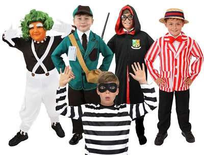 Boys School Book Week Fancy Dress Costume Choose Style Child's World Book Day • £15.99