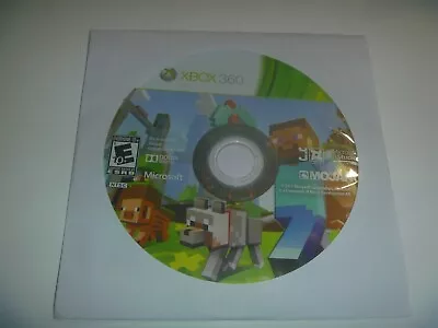 Minecraft Edition (2013) Microsoft XBox 360 (Game Disc Only) No Case Or Manual • $17.95
