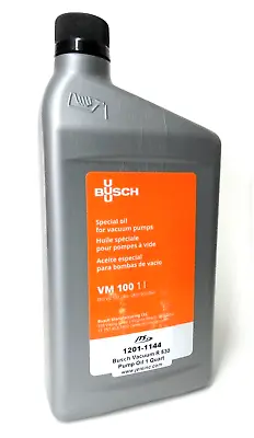Busch Pump Oil 1 Quart Busch Vacuums Pumps Busch R-530  VM100 • $44.49