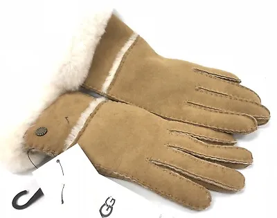 Ugg Australia Sheepskin Exposed Slim Tech Glove Gloves Shearling 1089889 Women S • $71.99