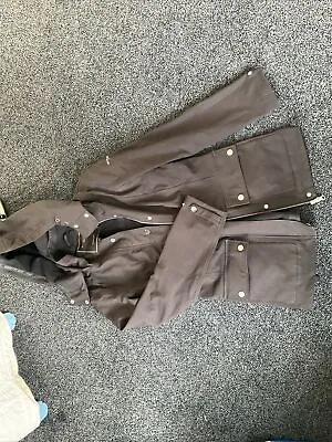 Ilse Jacobsen Rain Coat Size 8 Eu 36 Brown • £15