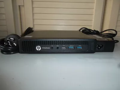 HP ELITEDESK 800 G2 MINI PC I7 6700t 16GB RAM 256gb NVMe +500gb HD  WIN10 PRO • $219