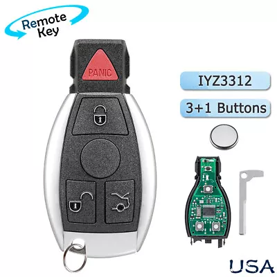 Replacement For Mercedes Benz E320 E350 E400 E550 E63 Key Fob Remote Control • $17.69