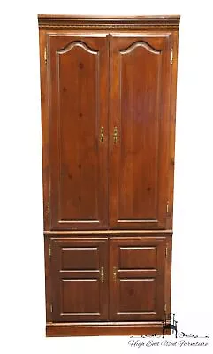 MASTERCRAFT FURNITURE Solid Knotty Pine Rustic Americana 32  Wall Unit / Cabi... • $395.99