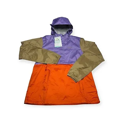 NWT Women's Marmot PreCip Eco Anorak 1/2 Zip Jacket Breathable Waterproof Size M • £34.20