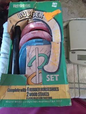 Vintage Regent Rubber Horseshoe Set Model No. 73933 • $20.12