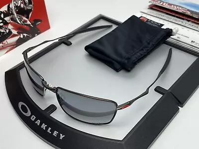 Oakley Square Whisker Ducati Collection Pewter-Black Irid Polar Sunglasses • £170.71