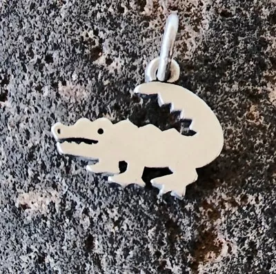 Retired James Avery Alligator Charm Or Pendant SO CUTE! Vintage/Rare Piece! • $292.50