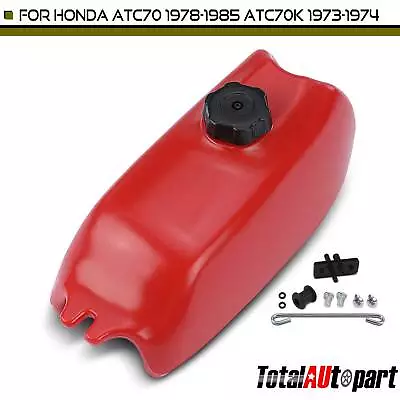 New Red Fuel Tank W/ Cap For Honda ATC70 1978-1985 ATC70K 1973-1974 123-6-9075 • $76.99