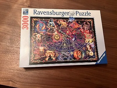 RAVENSBURGER 3000 Piece Puzzle Zodiac Signs - Hard Puzzle Family Puzzle • $39