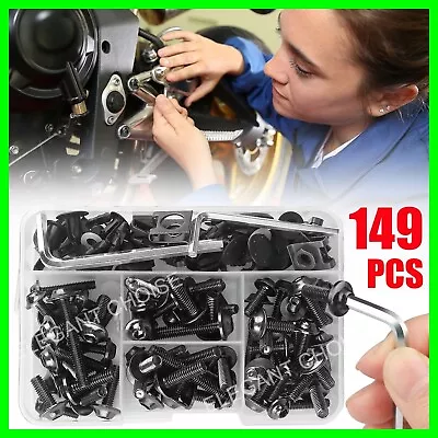 Complete Fairing Bolts Screws Kit Fit For Kawasaki Ninja EX250/250R 300R 400R • $21.49