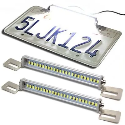 2pcs White 24-SMD Bolt-On LED Lamps For License Plate Or Backup Reverse Lights • $16.19