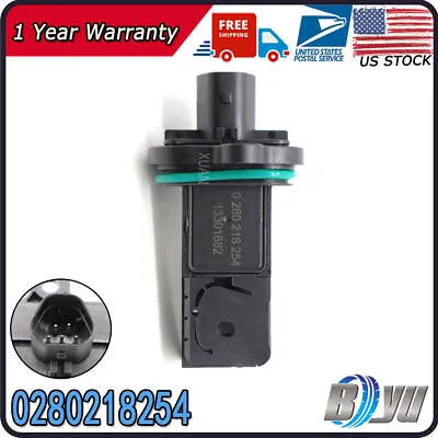 MAF Mass Air Flow Sensor 0280218254 For Chevrolet Cruze Orlando Cadillac ELR USA • $21.49