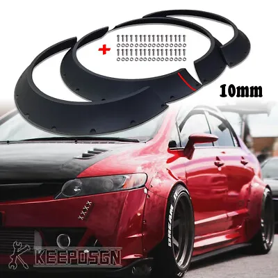 For Honda Civic Si Coupe 4  CONCAVE Fender Flares Widebody Bolt-On Wheel Arches • $75.99