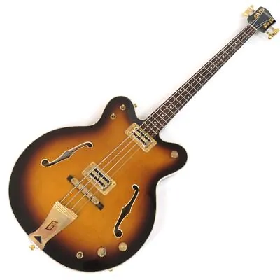 Gretsch 6072-68 Sunburst Electric Bass Guitar • $1913.04