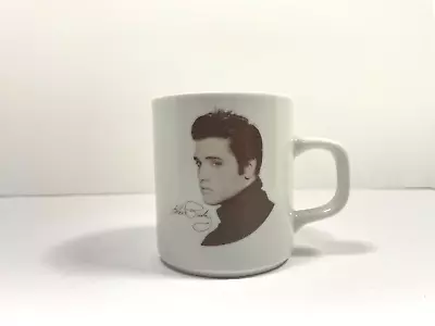 Elvis Presley Souvenir Coffee Mug King Of Rock N Roll FREE SHIPPING • $13.99