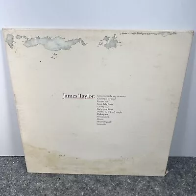 JAMES TAYLOR Greatest Hits BSK 3113 LP Vinyl  1976 - VG+ To EX/G • $14