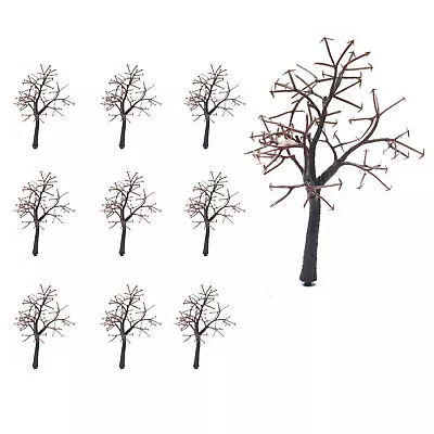 20 X Model Trees 11cm Deciduous HO OO N Scale Landscape Scenery Wargame • $11.08