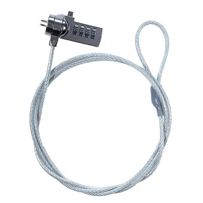 TRIXES Laptop Security Cable Combination Coded Lock NEW Safety Computer Lock • £4.49