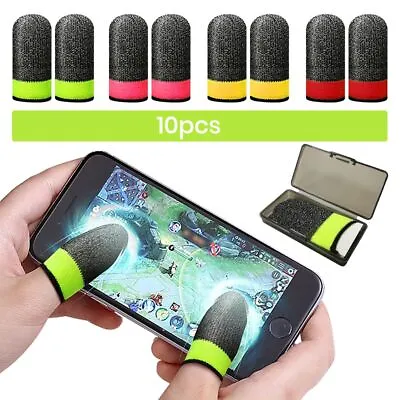 $12.13 • Buy 5 Pair Gaming Finger Sleeve Breathable Game Controller Finger Cover Touch