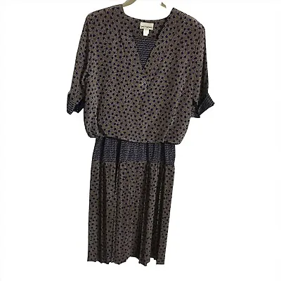 80’s Vintage Secretary Office Dress Attire-XL • $49.99