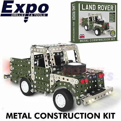 LAND ROVER 4X4 LED Lights Stainless Construction Set 394pc Defender Metal Kit • £29.95
